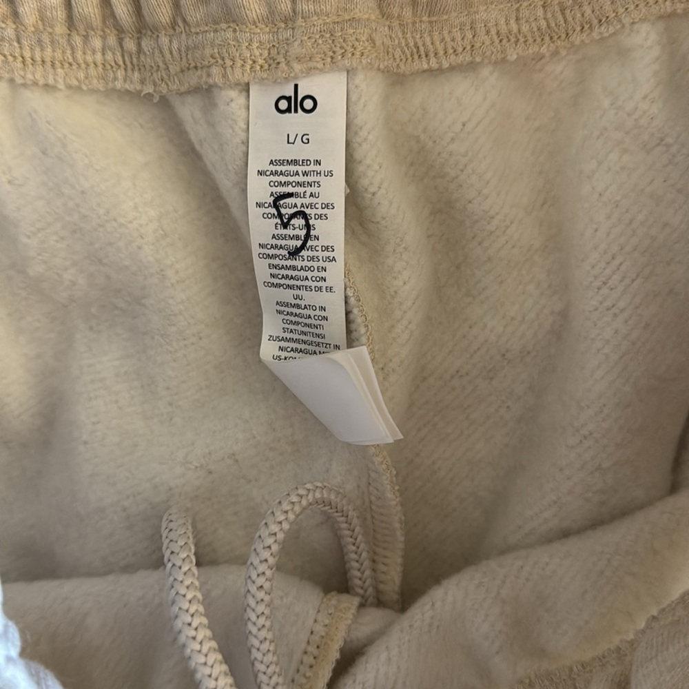 Accolade Straight Leg Sweatpant -Oatmeal Heather-L-NWT - Picture 7 of 7